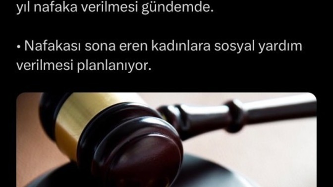 Süresiz nafaka kaldırılıyormuş ne düşünüyorsunuz bu konuda?