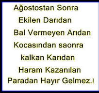 Kocasından sonra kalkan karıdan kısmına katılmıyorum. Olabilir geç kalkma olayı tabi.