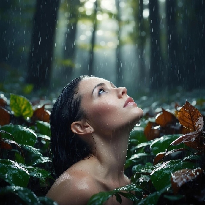 Yağmurda ıslanmak size huzur verir mi 🌧️?