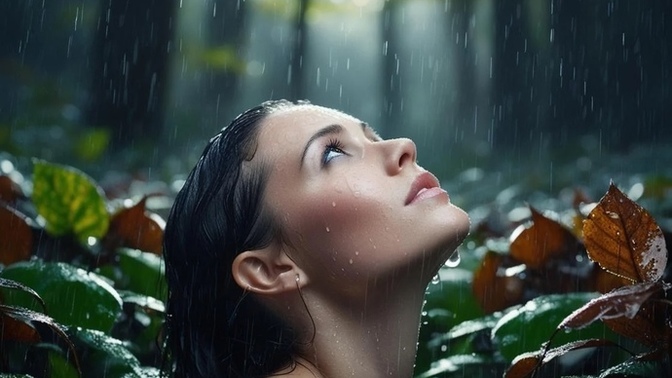 Yağmurda ıslanmak size huzur verir mi 🌧️?