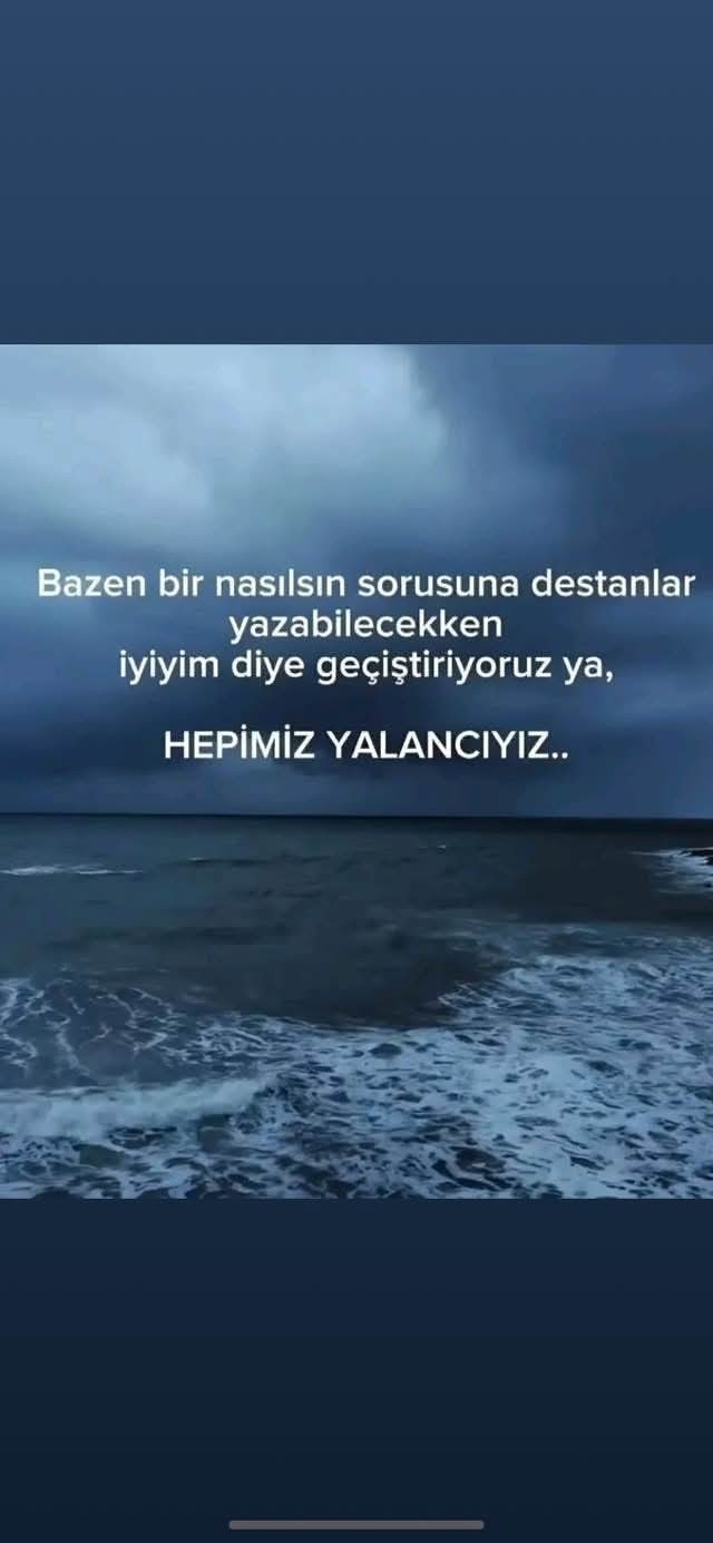 Nasılsın diye sorunca hep iyiyiz mi deriz?