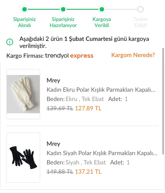 Size eldiven alınsa mutlu olur muydunuz?