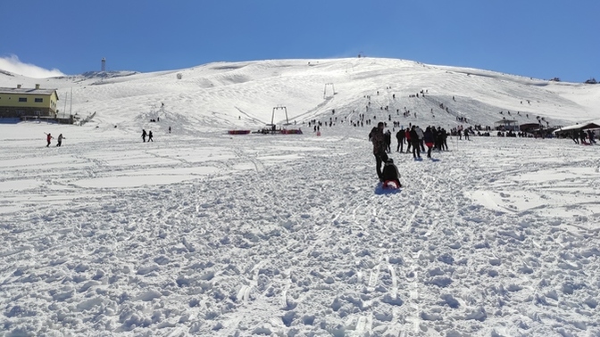 Çocuklar ile kartopu oynamayı özlediniz mi?