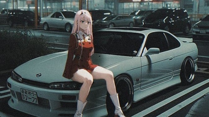 Arabanızın üzerinde anime kızı görseniz tepkiniz ne olurdu?
