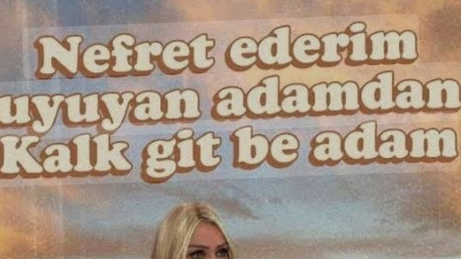 Uyuyan adamdan nefret mi?
