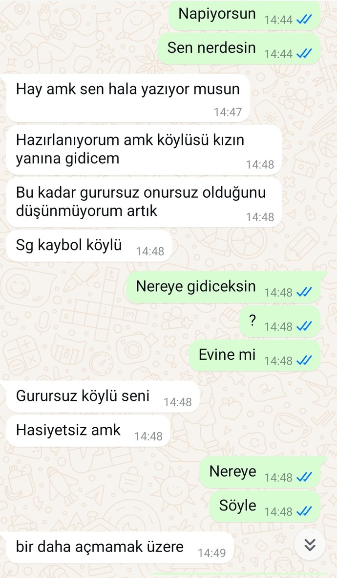 Beni cok üzüyor?