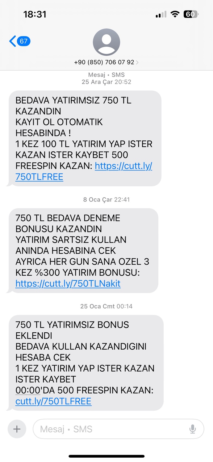 Reklam mesajları sizi rahatsız edermi?