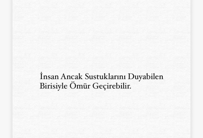 Sustuklarinizi duyan birileri var mı hayatinizda?