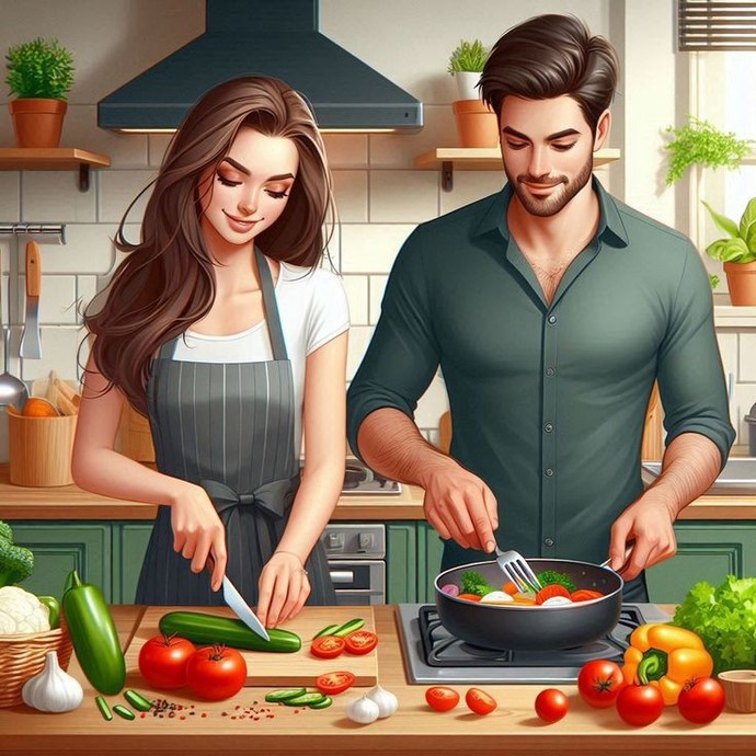 Ev işlerini eşinizle birlikte yapar mısınız?