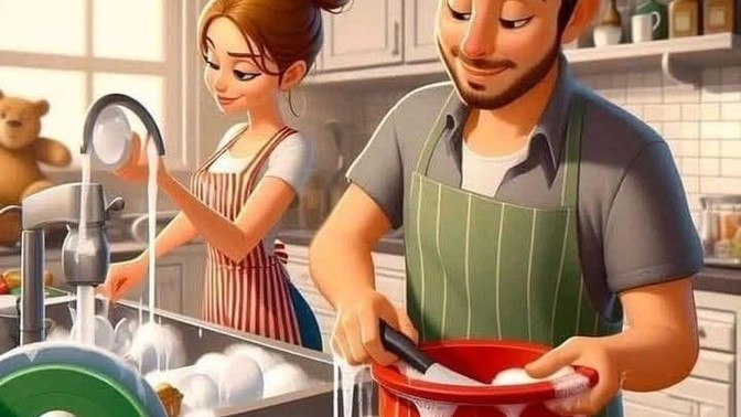 Ev işlerini eşinizle birlikte yapar mısınız?