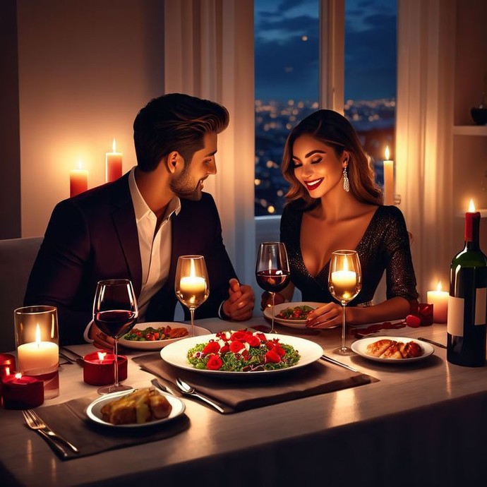 Romantik bir akşam yemeği yeseniz hoşlandığınız kadınla/adamla o akşam ne yemeyi tercih edersiniz?