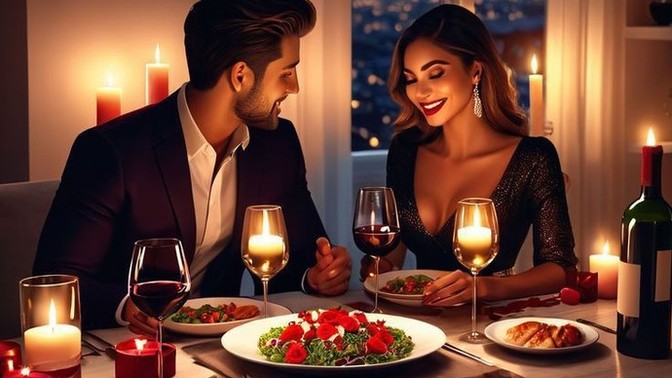 Romantik bir akşam yemeği yeseniz hoşlandığınız kadınla/adamla o akşam ne yemeyi tercih edersiniz?