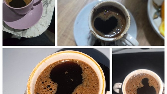 Sizce sürekli yaptığım kahvelerde bu şekiller çıkıyor?