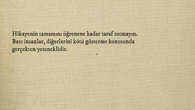 Karşı tarafa yalnış haraket yaparken sorun yok , karşıdan tepki alınca adil mi?
