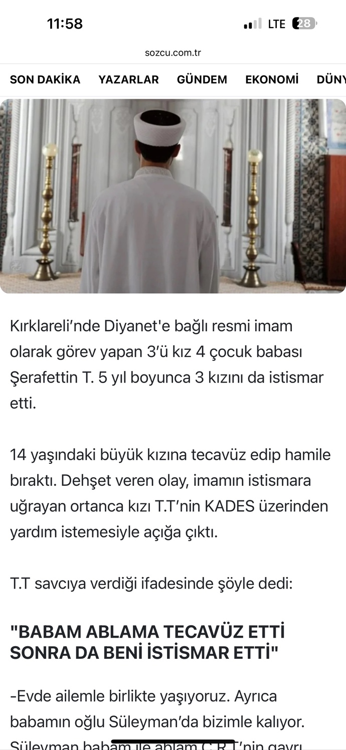 Bu mide bulandırıcı haber hakkında ne düşünüyorsunuz?