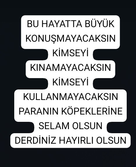 Büyük konuşmak size ne ifade ediyor?