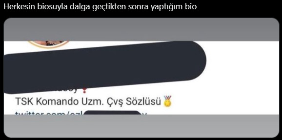 Kadınların sosyal medya biyografilerine böyle absürtçe şeyler yazmasını nasıl karşılıyorsunuz?