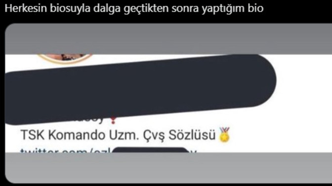 Kadınların sosyal medya biyografilerine böyle absürtçe şeyler yazmasını nasıl karşılıyorsunuz?