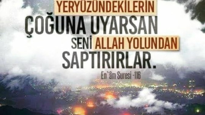 Hiç tefekkür ediyor musunuz?