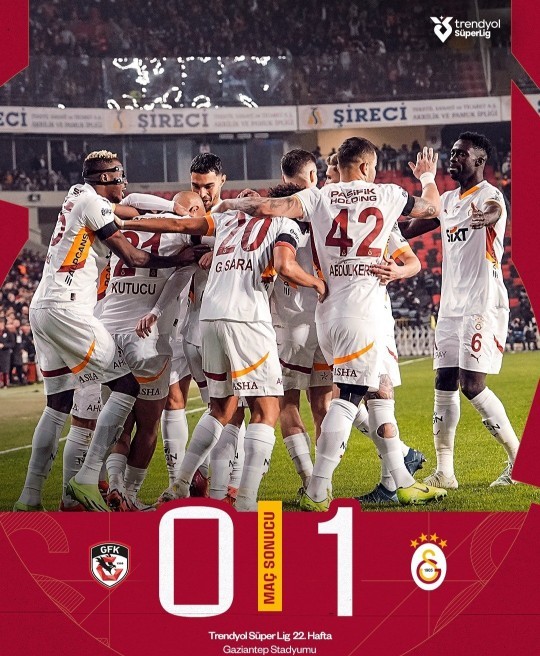 Gazi Antep FK 0-1 Galatasaray Maç Sonucu! Maçı nasıl buldunuz, maç hakkında ne düşünüyorsunuz?