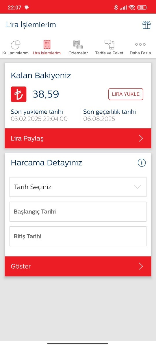 Bimcell son geçerlilik tarihi nedir her ay paket yaptıpım kısa bi sürede kapanacak?