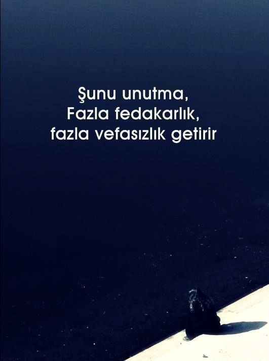 Fedakarlık hep Vefasızlık mi getirir?