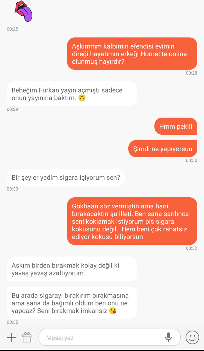 Sevgiliniz için sigarayı bırakır mıydınız 💅🏻?