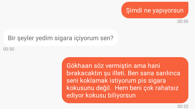 Sevgiliniz için sigarayı bırakır mıydınız 💅🏻?