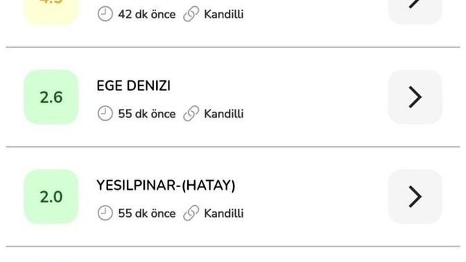 Peşpeşe olan depremler sizi de korkutuyor muuu😔😔?