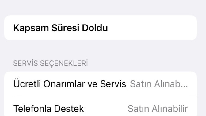 Telefonunuz garantisi var mı?
