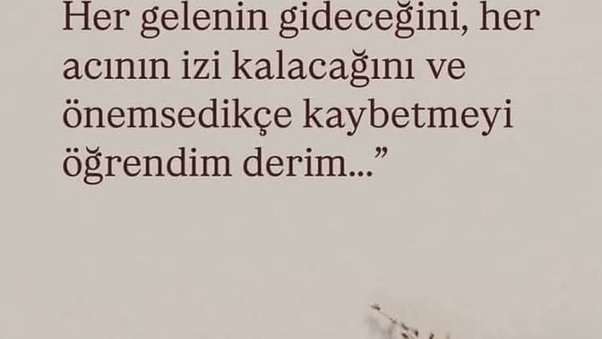 Geldiğiniz yaşa kadar ne öğrendiniz?