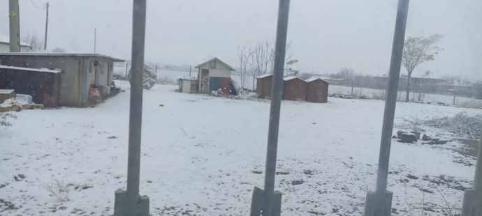 Sizin oralarda kar yağışı var mi?