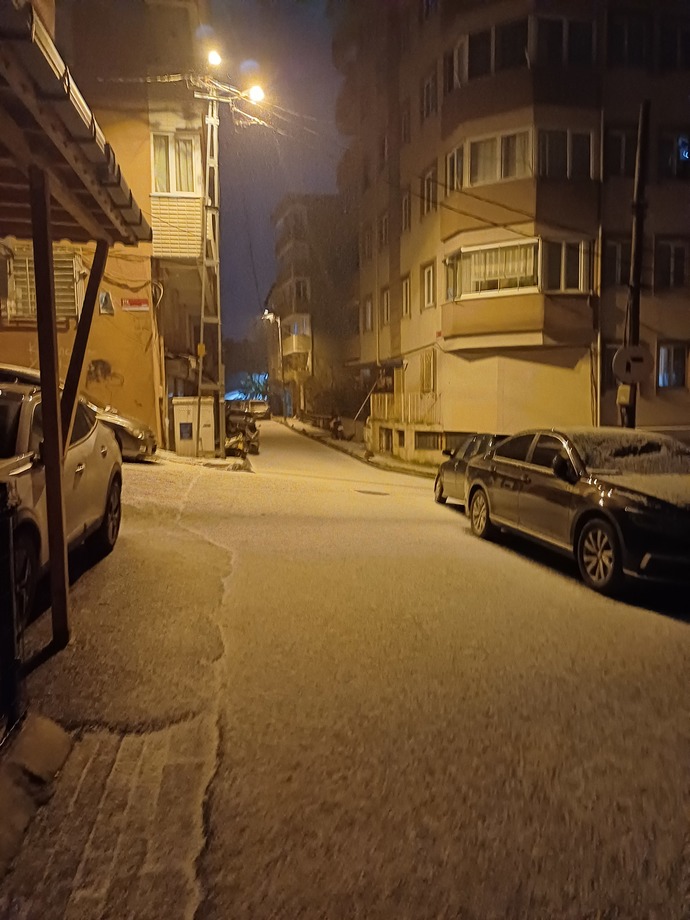 Yaşadığınız yere kar yağmaya başladı mı ❄️?