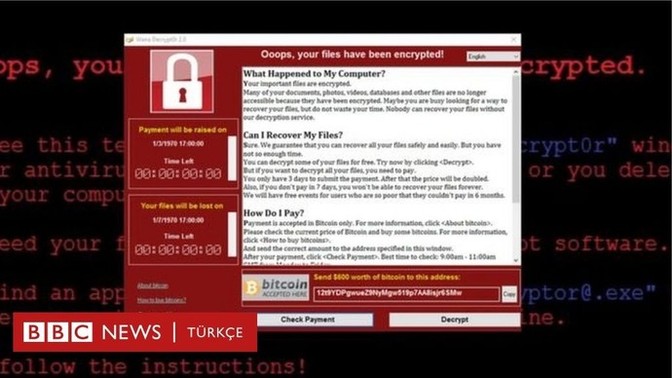 Wannacry virüsünü virtualbox ta çalıştırmayı denedim olmadı hata verdi?