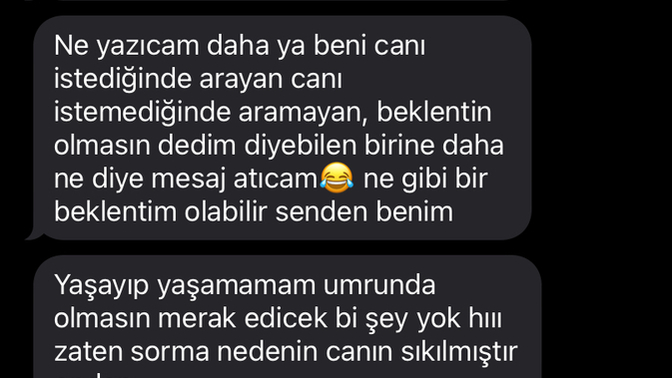 Bir kadın olarak erkeklerden beklentiniz nedir?