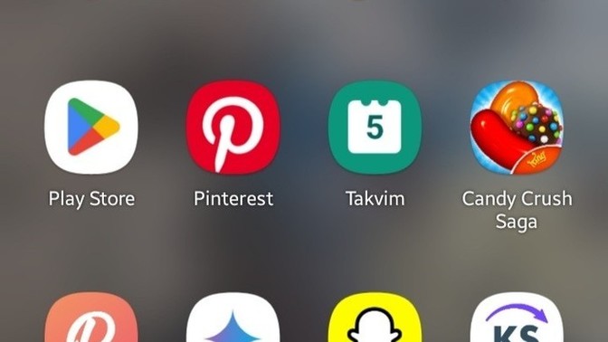 Telefonunuzda ne gibi uygulamalar var düzeni nasıl?