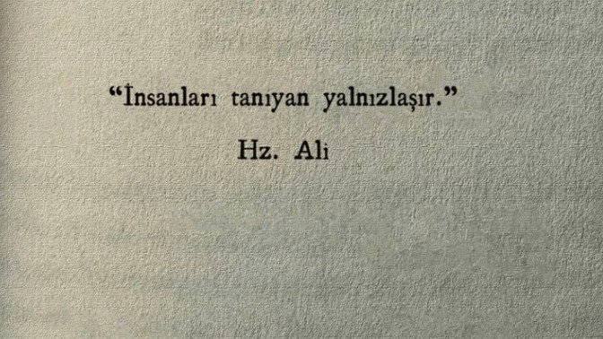 İnsanları Tanıdıkça Yalnızlaştınız mı?