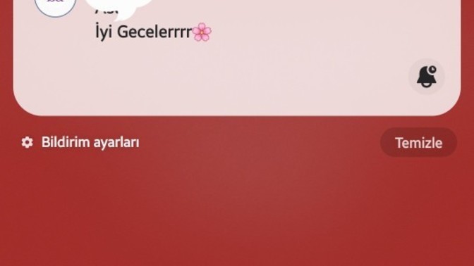 Kimler iyi geceler mesajı aldı?