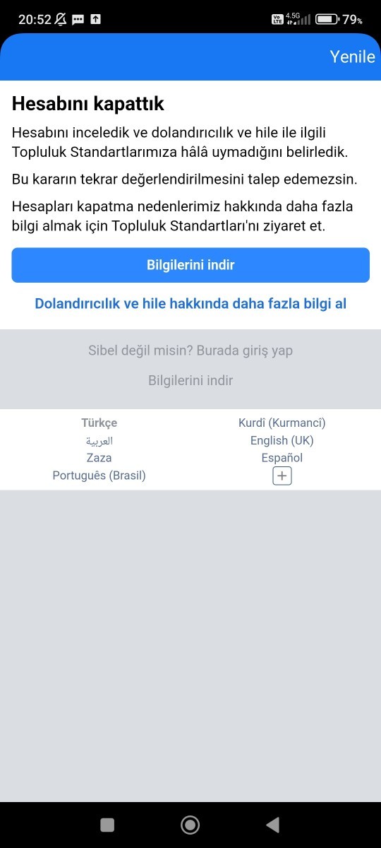 Sizce bu ne anlama geliyor Facebook tan anlayan var mı?