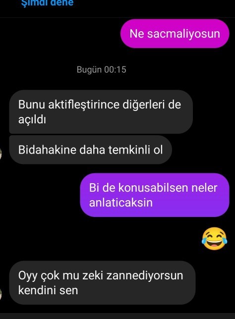 Ne demek istedi anlamadim?