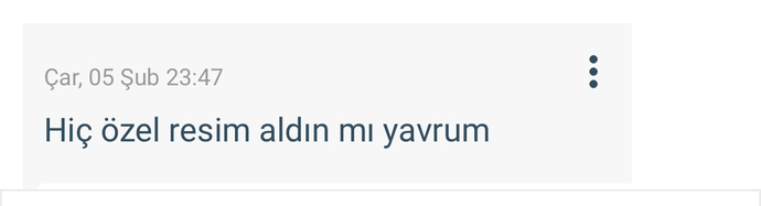 “Yavrum “ kelimesi mide bulandırmıyor mu?