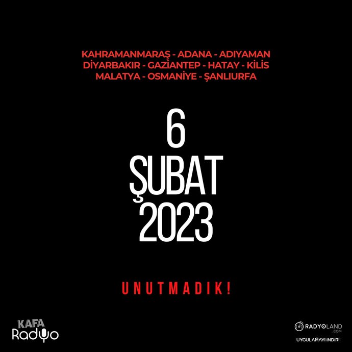 Bugun 6 Şubat uykusuz kalanlar burada mı❤️🩹?
