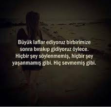Sizin için başkasını terk eden, başkası içinde sizi terk eder mi?