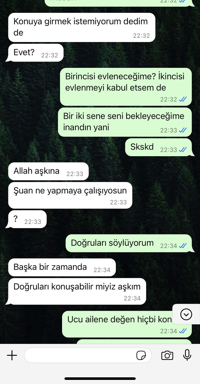 Kızlar haksız mıyım lütfen söyleyin sevgilim ailesini sürekli haksız olsalar da savunuyor diye ayrıldım?
