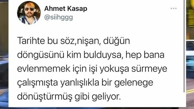 Bu düğün işleri çok yorucu degil mi?
