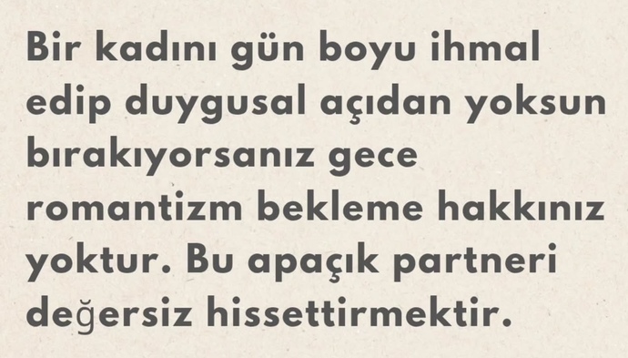 İyi bir cinsel yaşam için hep kadınlar mı ilgi görmelidir, erkeklerin de ilgiye ihtiyacı var mıdır?