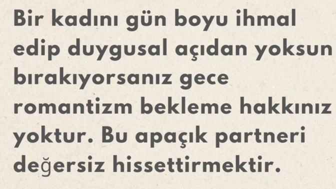 İyi bir cinsel yaşam için hep kadınlar mı ilgi görmelidir, erkeklerin de ilgiye ihtiyacı var mıdır?