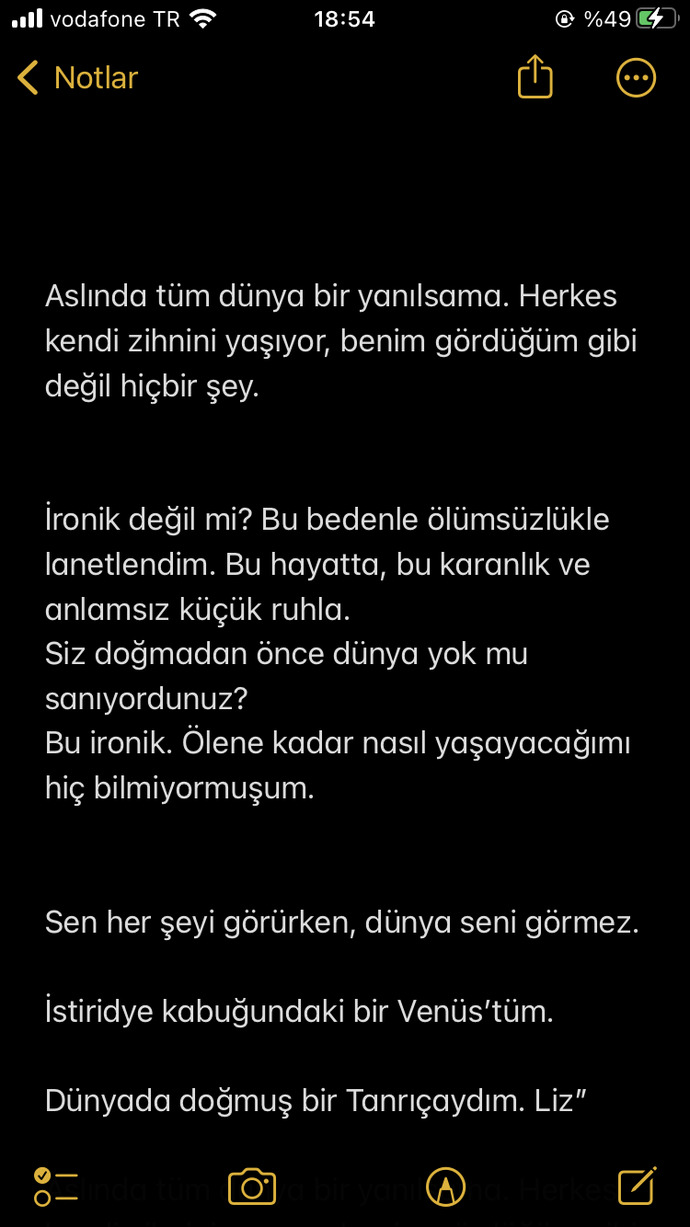 Farkında mısın sence?