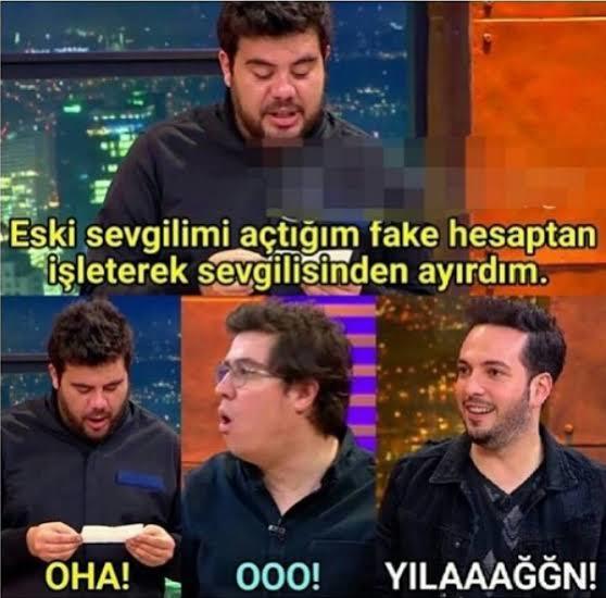 Hiç fake hesap açıp sevgilinizi test ettiniz mi?