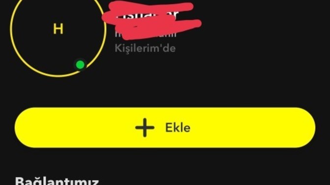 Ekran görüntüsü aldım arkadaşıma atmak için?